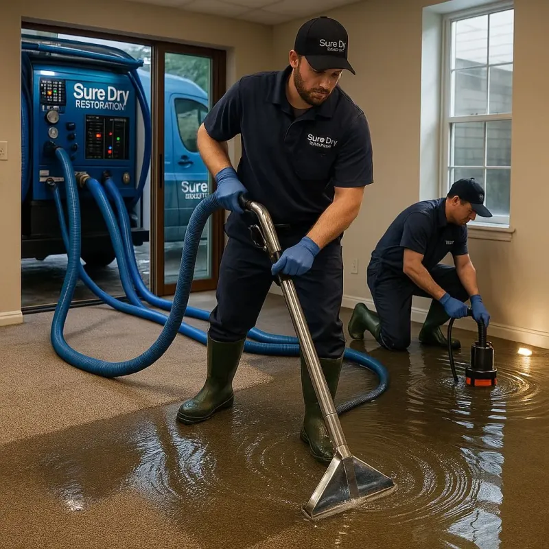Water Extraction and Removal process in Mount Airy, GA